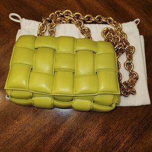 🚫🚫SOLD🚫🚫 Bottega Veneta Chain Cassette Bag Kiwi
